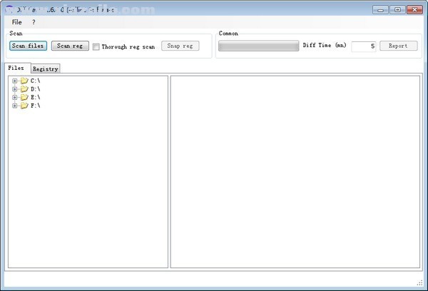 DiffView(文件夹注册表监控软件) v1.6.0.0官方版