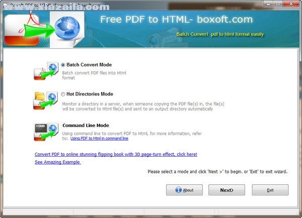 Boxoft PDF to Html(PDF转HTML转换器) v1.0官方版