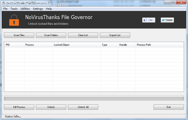 NoVirusThanks File Governor(系统文件解锁软件) v2.3绿色版