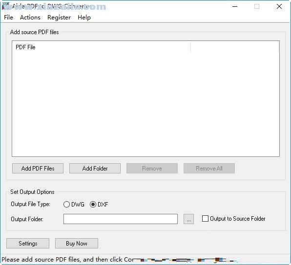Aide PDF to DWG Converter(PDF转DWG软件) v11.0官方版