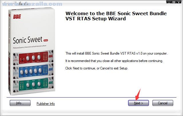 bbe效果插件(BBE Sound Sonic Sweet) v1.0免费版
