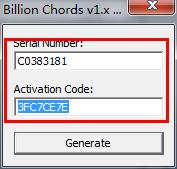 Billion Chords(和弦字典) v1.0 绿色中文版