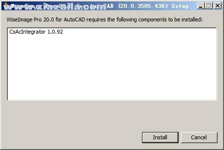 CSoft WiseImage Pro For Autocad(图纸扫描编辑软件) v20.0.3505破解版