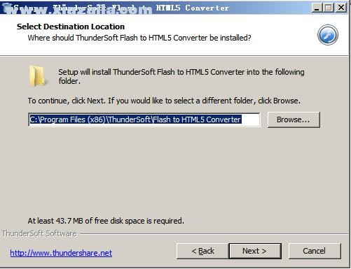 ThunderSoft Flash to HTML5(flash转html5工具)(5)