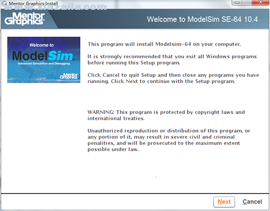 Modelsim SE 10.4a免费版 附安装教程