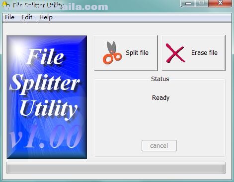 File Splitter Utility(文件分割器) v1.0绿色版