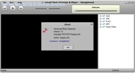 Advanced Music Organizer(音频管理软件) v1.8官方版