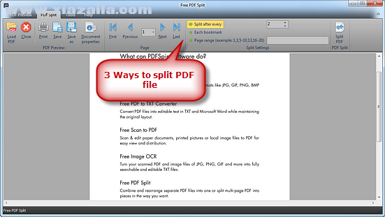 pdf分割器(Free PDF Split) v6.3.5官方免费版