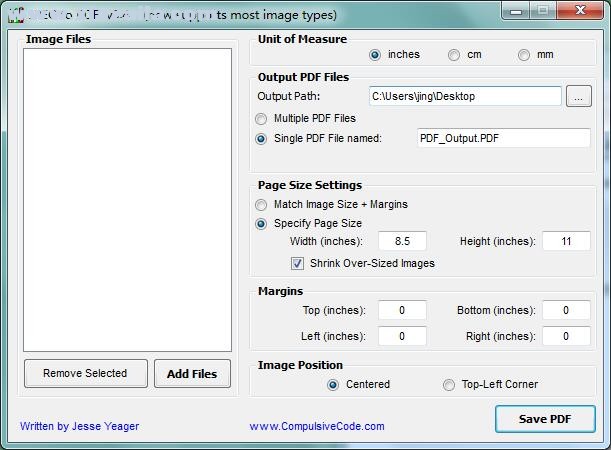 JPEG to PDF(jpeg转换成PDF软件) v4.0绿色免费版