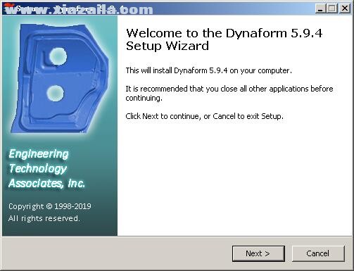 DynaForm(钣金冲压分析软件) v5.9.4破解版 附安装教程