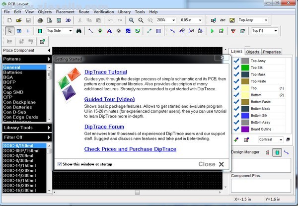 DipTrace(PCB设计软件) v2.4.22官方版