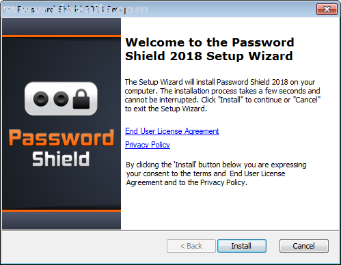 Password Shield(密码安全保存工具) v1.9.5免费版
