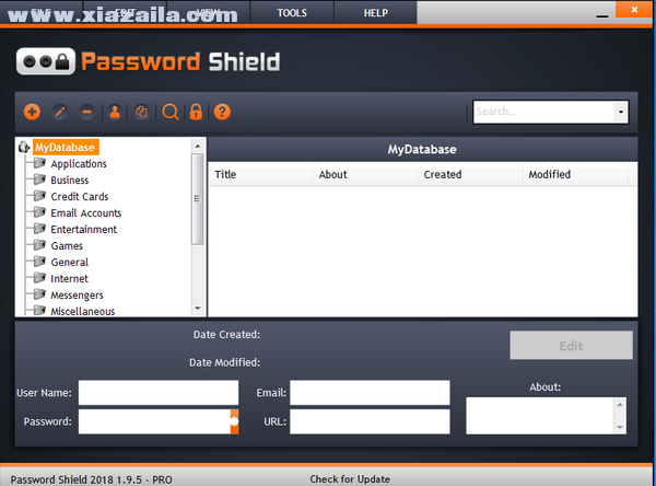 Password Shield(密码安全保存工具) v1.9.5免费版