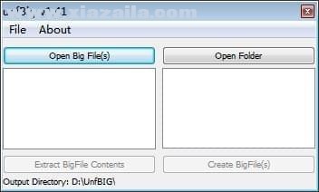 unfBig(big文件拆包打包工具) v1.41官方版