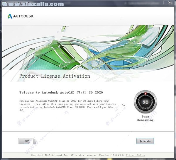 AutoCAD Civil 3D 2020.3免费版 附安装教程