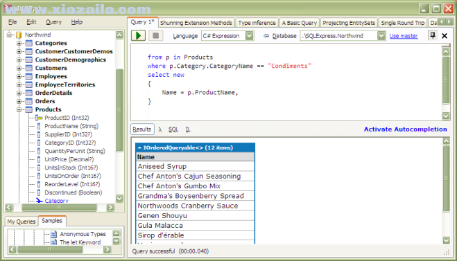 LINQPad(LINQ运算和测试的工具) v5.25绿色版