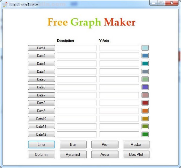 Free Graph Maker(图表制作工具) v1.0免费版