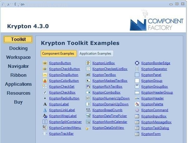 Krypton Toolkit(C#界面控件) v4.3.0官方版