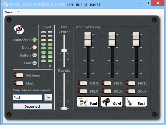 Jamulus(互联网实时混音软件) v3.5.2官方版