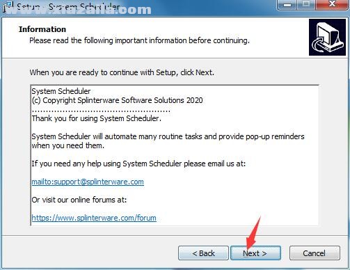 System Scheduler(日程管理软件) v5.20免费版