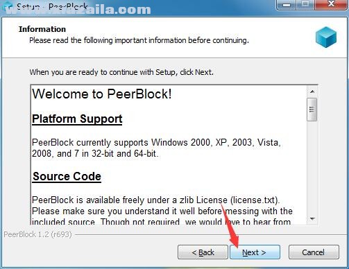 PeerBlock(开源个人防火墙) v1.2.r693官方版