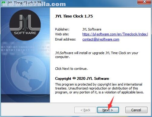 JYL TimeClock(时间追踪管理工具) v1.84免费版