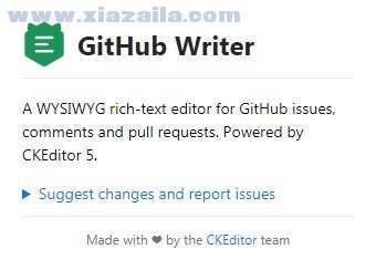 GitHub Writer(GitHub编辑器插件) v1.0.0官方版