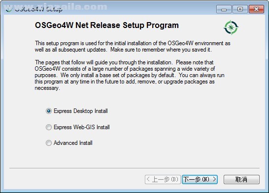 OSGeo4W(QGIS环境安装包) v1.0官方版