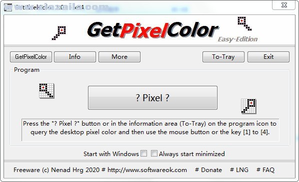 GetPixelColor(屏幕取色器) v3.13绿色版