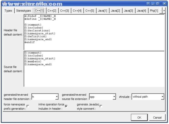 BOUML(UML2建模工具) v6.8.7免费官方版