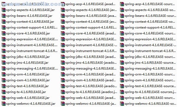 Spring jar包 v4.1.6官方版