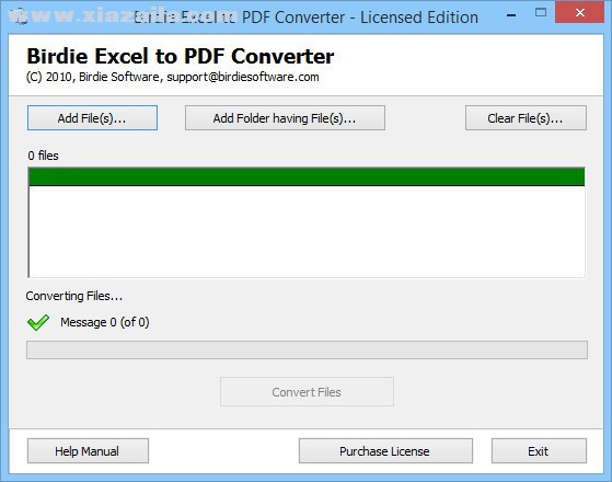 Birdie Excel to PDF Converter(XLS转<a href=