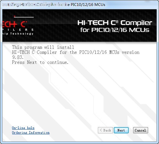 HI-TECH PICC(PICC语言编译器) v9.83免费版