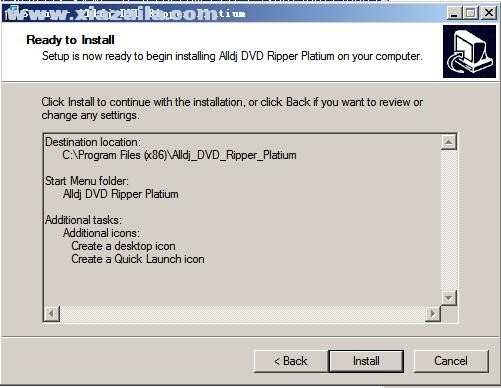 Alldj DVD Ripper Platinum(DVD视频转换软件) v5.1.14官方版
