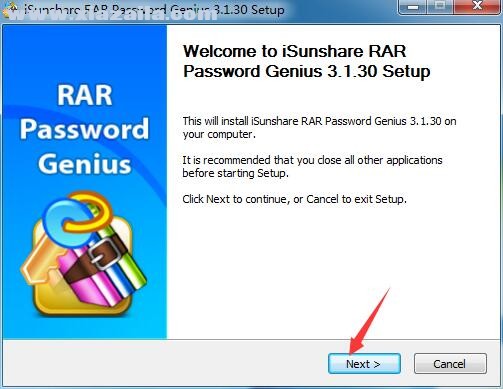 iSunshare RAR Password Genius(RAR密码恢复工具) v3.1.30免费版