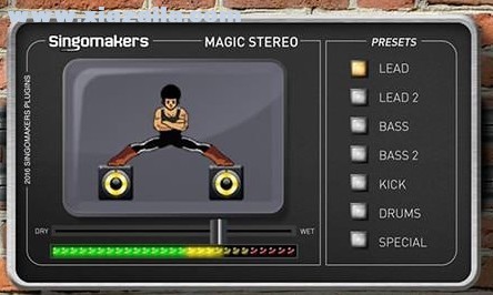 Singomakers Magic Stereo(电音立体声效果插件)(1)