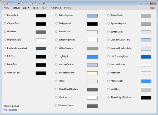 Classic Color Panel(Windows颜色设置工具) v2.0.0.51官方版
