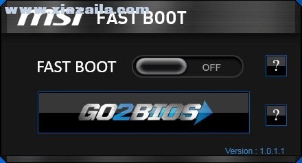 MSI Fast Boot v1.0.1.15官方版