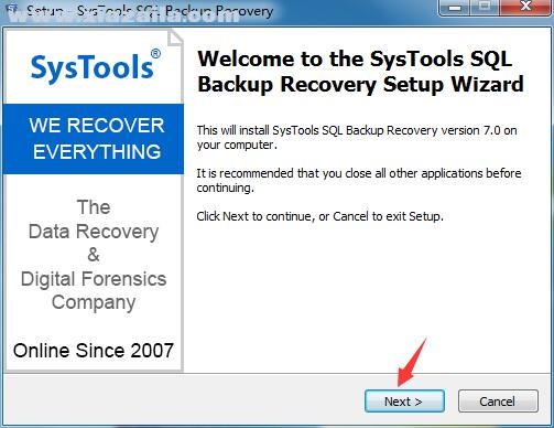 SysTools SQL Backup Recovery(数据库备份恢复软件)(4)