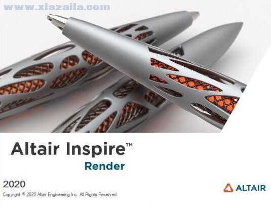 Altair Inspire Render 2020免费版 附安装教程