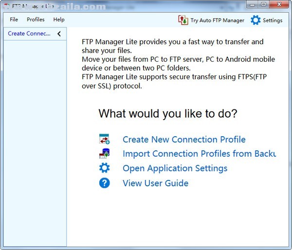 FTP Manager Lite(FTP工具) v2.37官方版