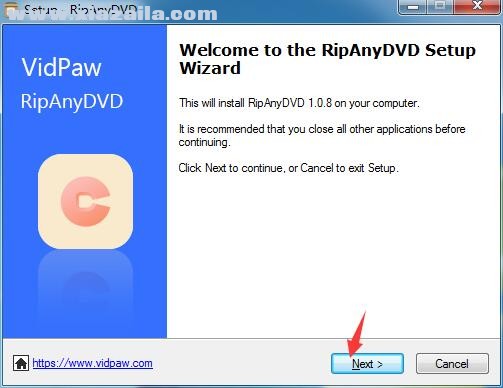Vidpaw RipAnyDVD(DVD格式转换软件) v1.0.16官方版