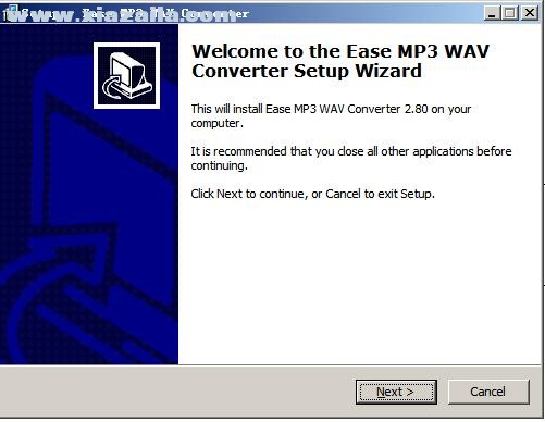Ease MP3 WAV Converter(音频转换软件) v2.80官方版