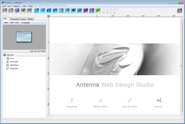 Antenna(网页设计软件) v7.1免费版