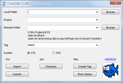 VisualCVS(CVS/SVN上传下载工具) v1.0.4.1官方版