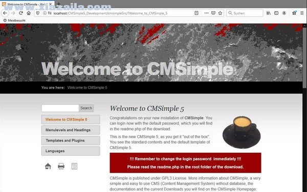 CMSimple(简单内容管理系统) v5.1官方版