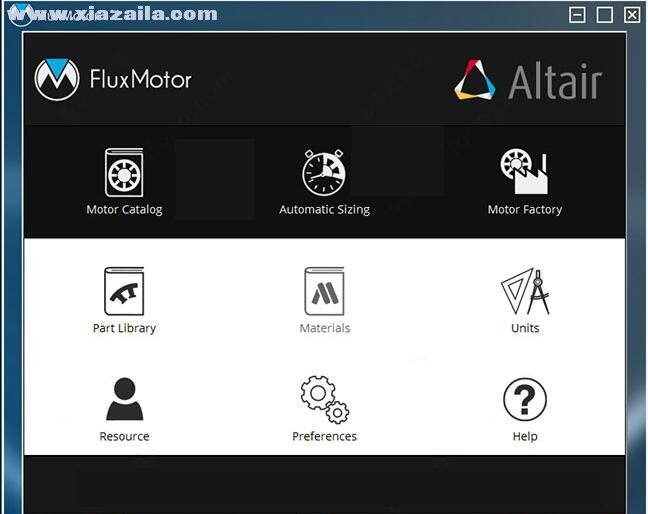 Altair FluxMotor 2018 官方版 附安装教程