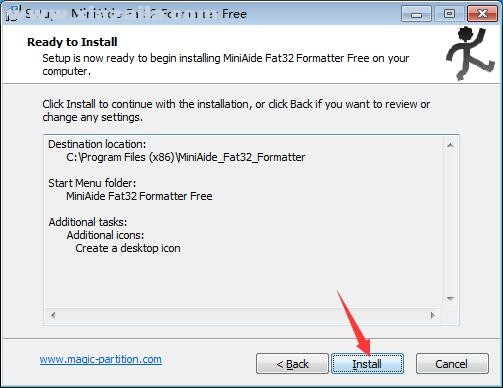 MiniAide Fat32 Formatter Free(FAT32格式化工具) v2.0免费版