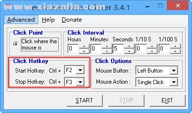 Free Mouse Auto Clicker(鼠标点击精灵) v3.4.1官方版
