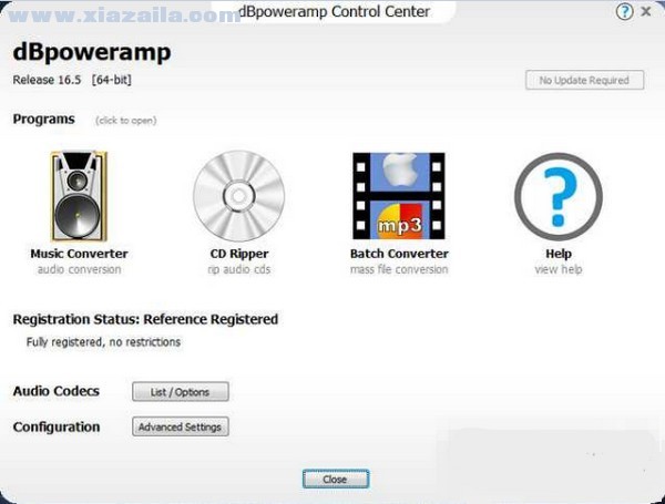 dBpowerAMP Music Converter(音频转换工具) v17.3官方版